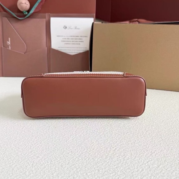 Loro Piana Beige and Tan Crossbody Bag - Picture 5 of 8